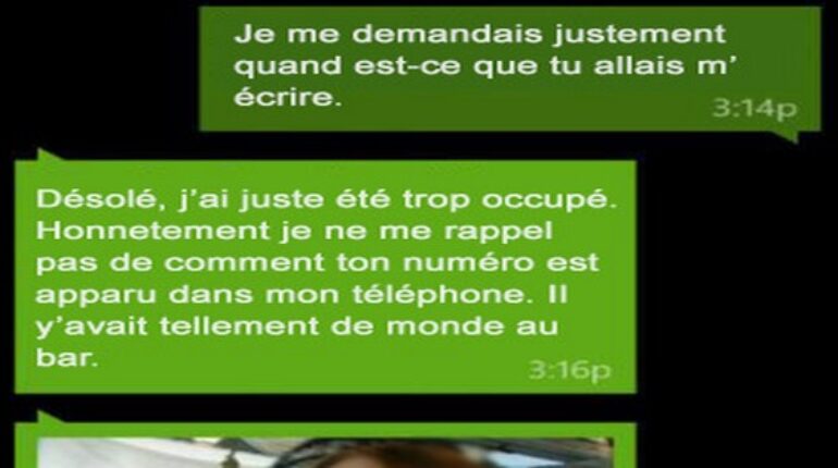 Une fille essaye de tromper son mec silencieusement, mais la fin est magnifique..