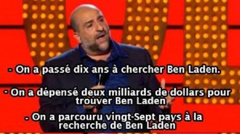 UN COMMENTATEUR AUSSI MARRANT AU SUJET DE BEN LADEN..