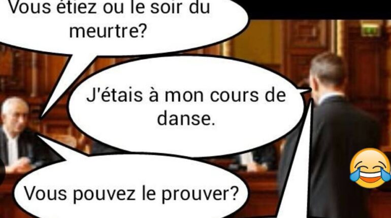 IL était à son cours de danse et voici sa preuve..