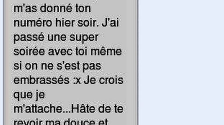 Le pauvre Marc devrait choisir un autre numéro pour tester ses messages..