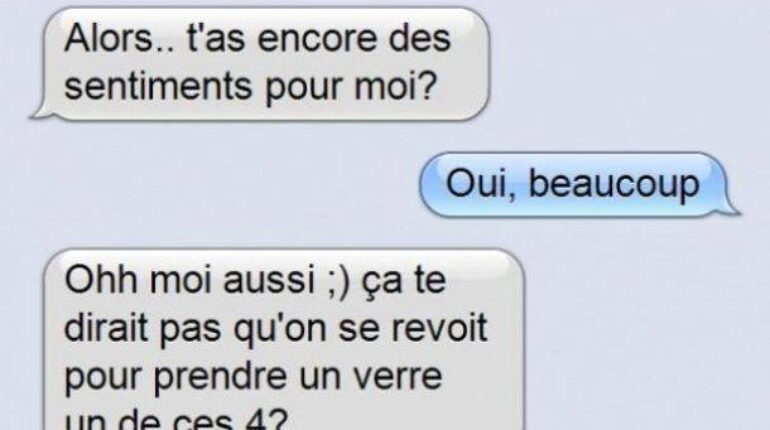 Il envoi ses meilleurs sentiments à son Ex.