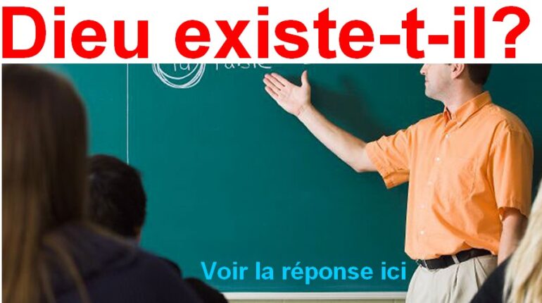 Dieu Existe-t-il ? la question du prof et la réponse d’Albert Einstein