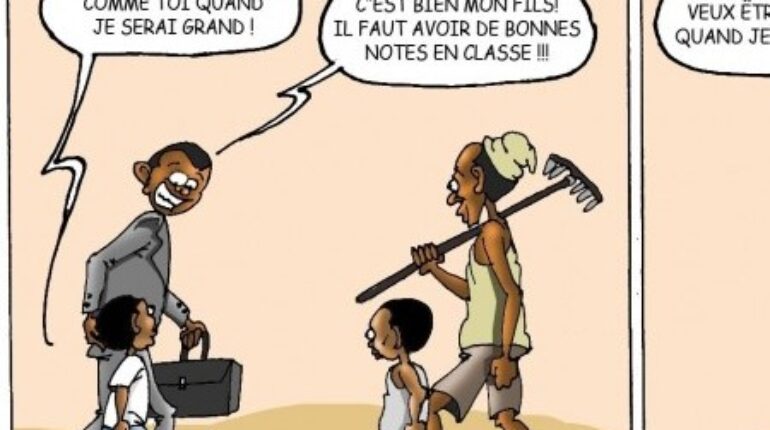 Chacun veut suivre le chemin de son papa!