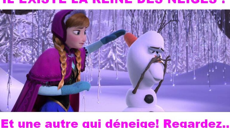 Il existe deux types de reines des neiges !