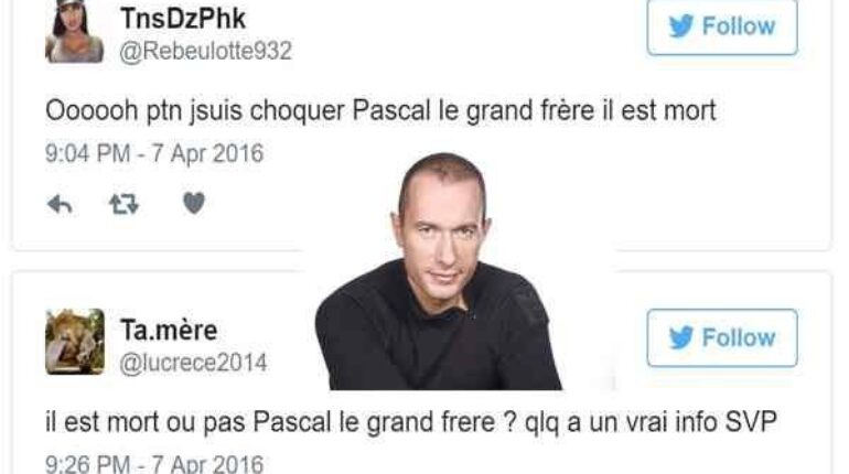 Pascal le grand frère très énervé suite à une fausse rumeur sur sa mort