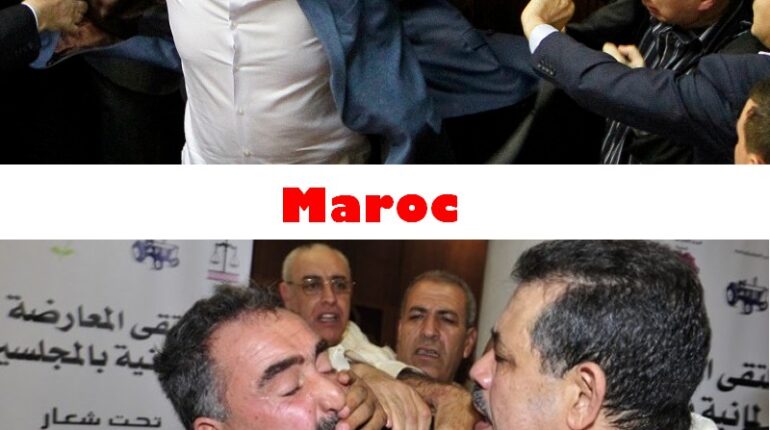 Les bagarres entre les politiciens partout dans le monde..