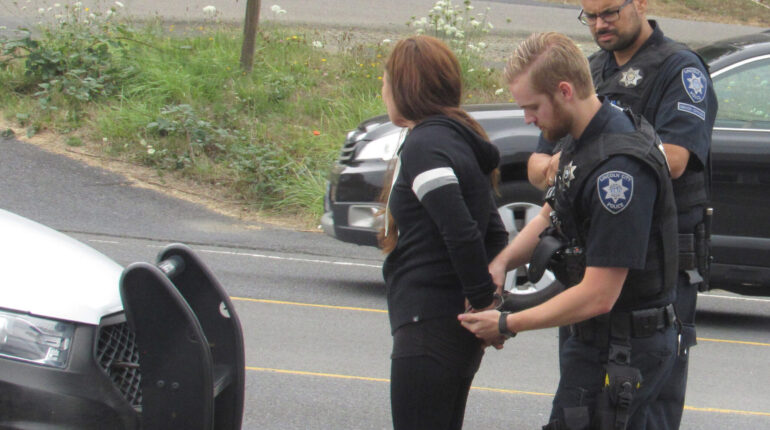 Cette mère a bloqué un camion, voici comment le conducteur s’est vengé ! Arrêtée par la police bloquer un camion camion faits divers histoire histoire incroyable mère malpolie news