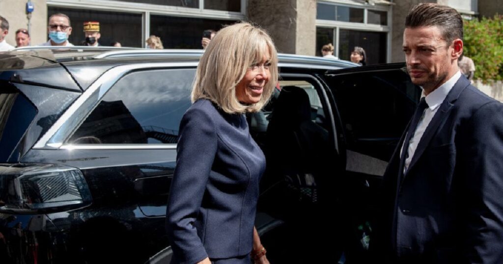 Brigitte Macron face à