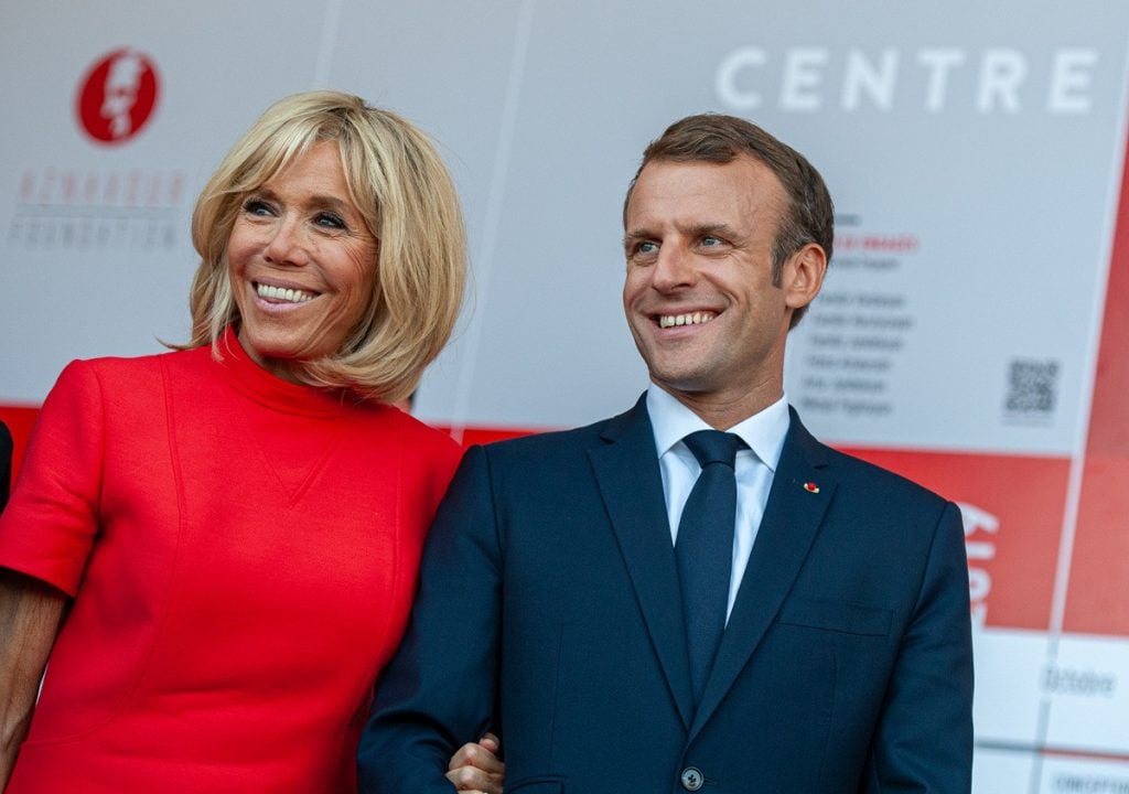 Emmanuel et Brigitte Macron