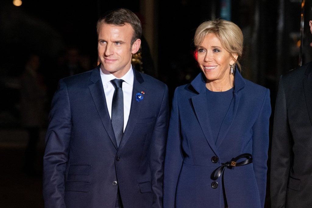 Emmanuel et Brigitte Macron