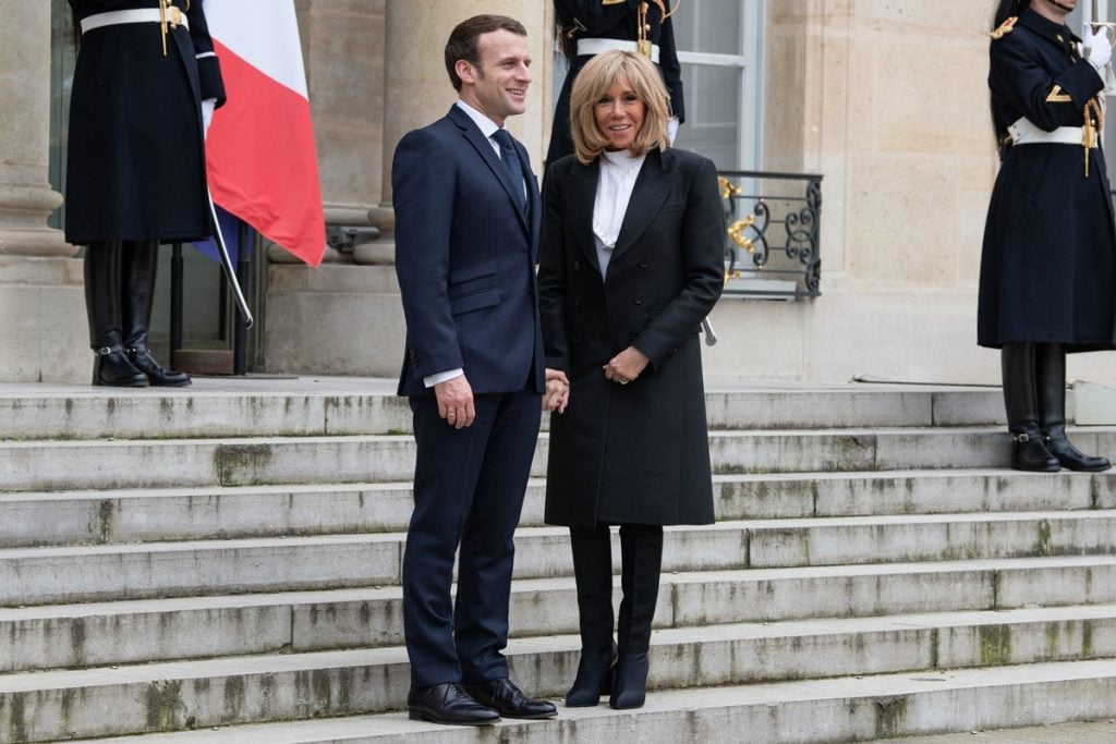 Emmanuel et Brigitte Macron