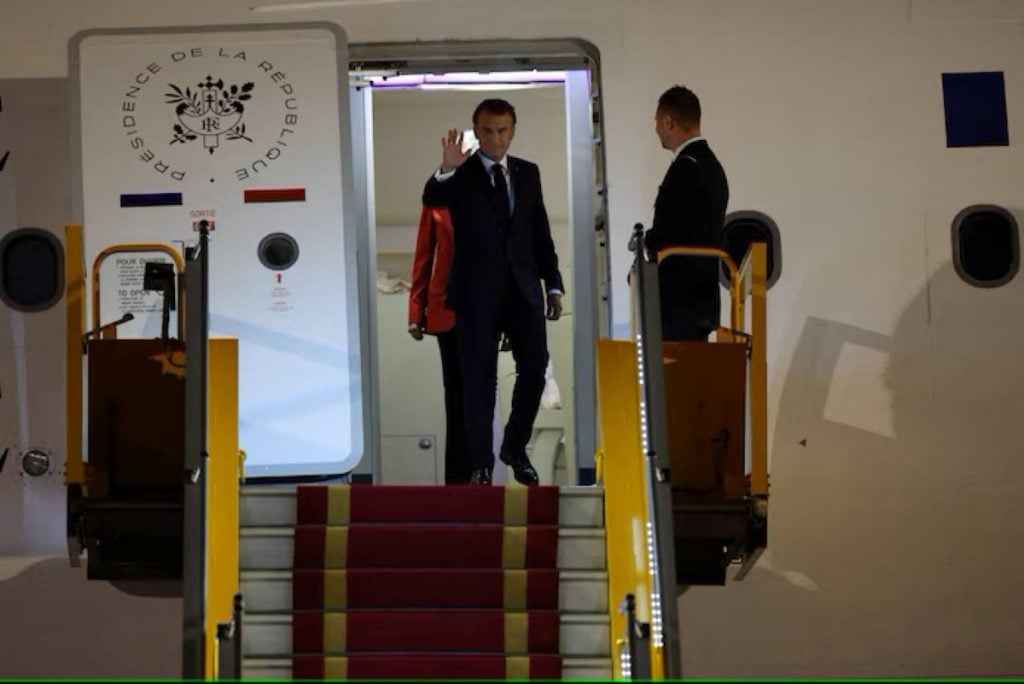 Emmanuel et Brigitte Macron