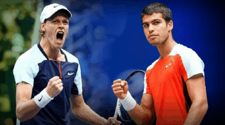 absent Carlos Alcaraz celebrites comportement critiques finale Jannik Sinner match de tennis Pierre Niney polémique réseaux sociaux Roland-Garros spectateurs téléphone tribunes