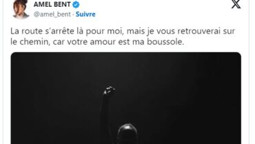 Amel Bent bouleverse ses fans avec un message émouvant : “La route s’arrête là pour moi”