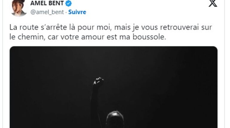 album Amel Bent annonce carrière déclaration départ émotion fans huitième album Instagram musique rumeurs studio The Voice Vivante Tour