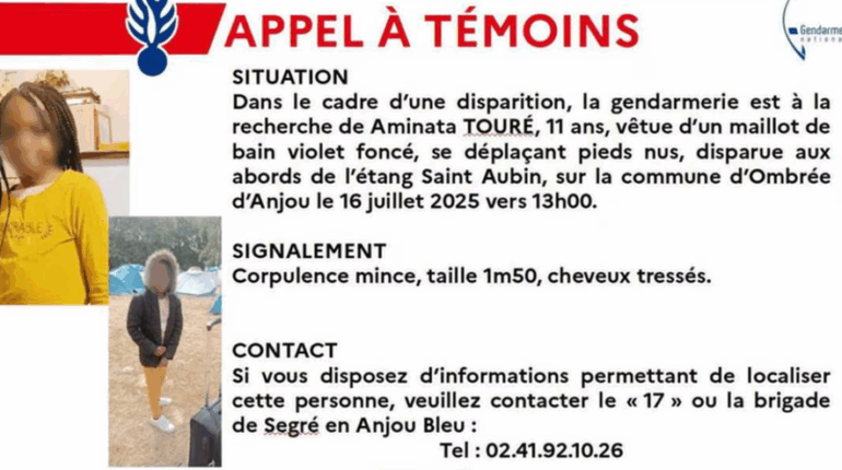 Abandon d'enfant Appel à témoins disparition faits divers Maine-et-Loire