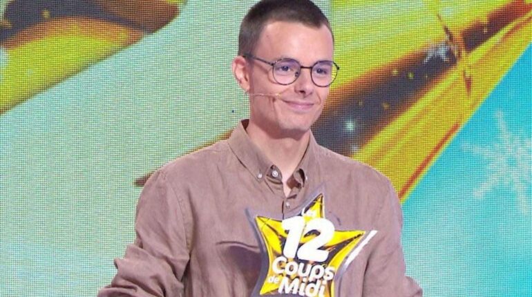 Actualité TV Émilien 12 coups de midi France Télévisions gains Timothée Cros jeu télévisé midi Les 12 coups de midi