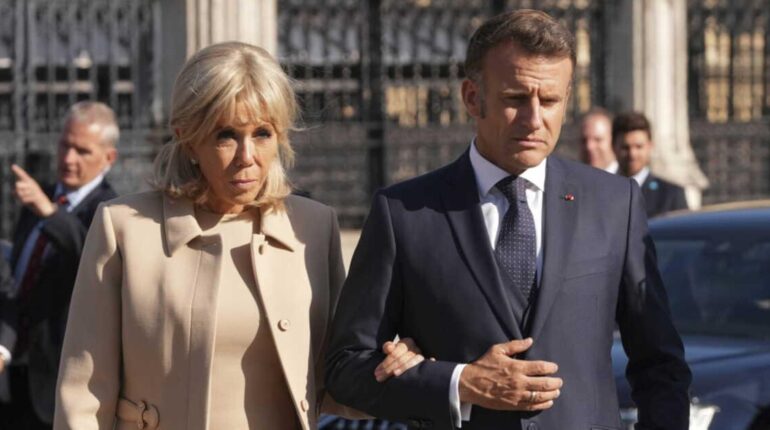 Brigitte Macron ignore encore une fois la main tendue par Emmanuel : « Cette séquence étrange filmée à Windsor… » Brigitte Macron couple présidentiel Emmanuel Macron les médias sociaux Plus de respect de la vie privée Visite d'État