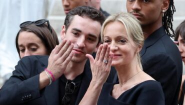 hommage mère-fils Obsèques Thierry Ardisson Vincent Bolloré