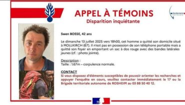 Appel à témoins disparition enquête faits divers Gendarmerie