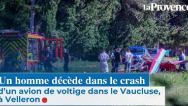 accident aérien Aviation civile Avignon crash Vaucluse Voltige