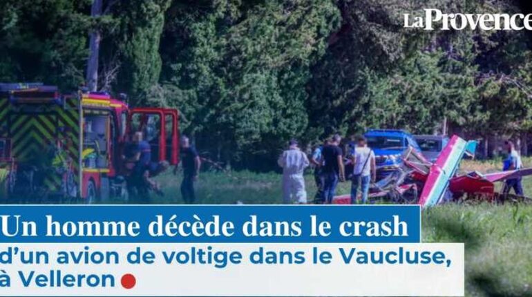 accident aérien Aviation civile Avignon crash Vaucluse Voltige