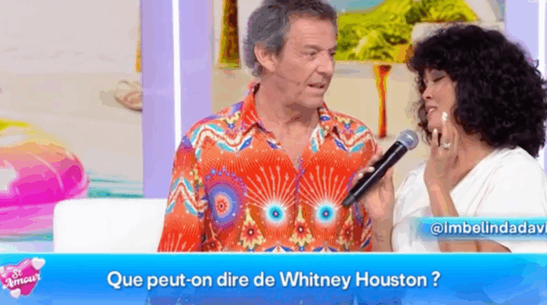 Jean-Luc Reichmann reste bouche bée après cette interprétation : « I Will Always Love You » comme vous ne l’avez jamais entendue Belinda Davis Groupe de musique hommage Interprétation Jean-Luc Reichmann Les 12 coups de midi Whitney Houston