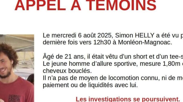 « Notre fils est en danger » : l’angoisse d’une mère face à la disparition mystérieuse de son fils de 21 ans Angoisse Appel à témoins disparition famille Hautes-Pyrénées Jeune adulte