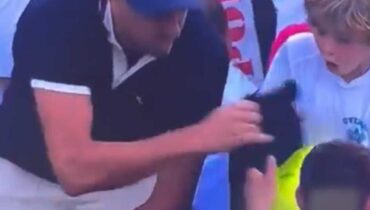 Alcool au volant allaité trois enfants Incident match de tennis spectateurs US Open