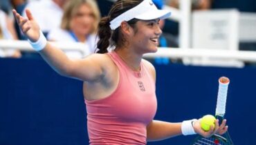 Actualité Sportive Arbitrage Cincinnati Compétition Emma Raducanu match de tennis
