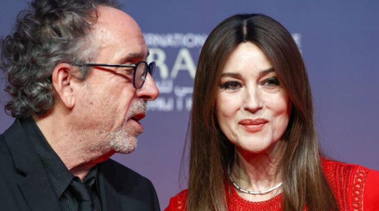amour Cinéma Monica Bellucci reconstruction après rupture Relations amoureuses Tim Burton