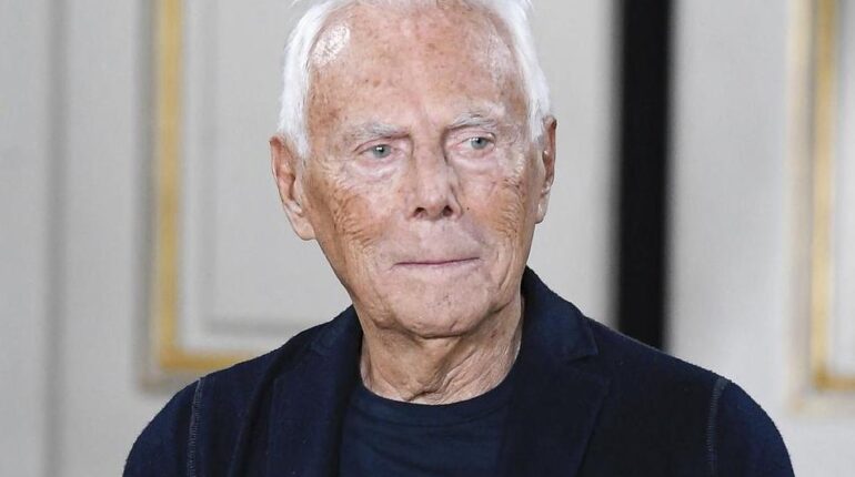 Amour moderne Couturier Giorgio Armani Histoire de la mode Italie luxe Style