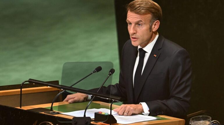 Donald Trump Emmanuel Macron Noël à New York ONU Politique Internationale Relations Franco-Américaines