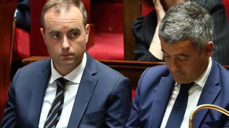 actualité politique France Gérald Darmanin gouvernement Sébastien Lecornu Style Taquinerie