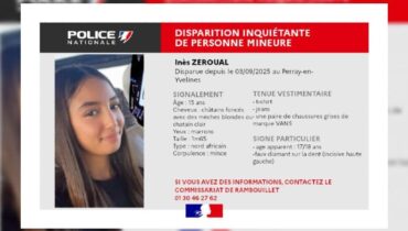 accusent la France Adolescente Appel à témoins Disparition inquiétante Police nationale Yvelines