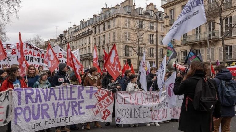 accusent la France Blocage Contestation Grève générale Manifestation Transports