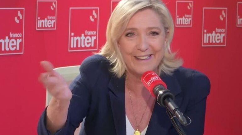 L’accusation explosive de Marine Le Pen à un auditeur : « C’est un vrai-faux électeur… » actualité politique France débat internautes Électeurs Élection 2032 France Inter Marine Le Pen