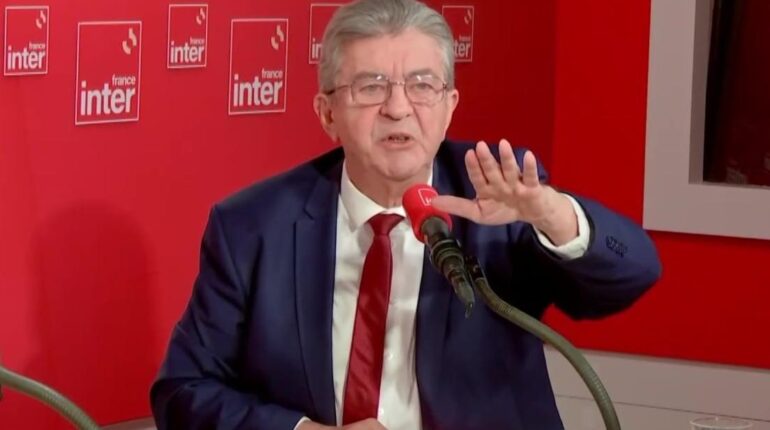 « Taisez-vous ! » : Jean-Luc Mélenchon recadre sèchement Benjamin Duhamel sur France Inter actualité politique France débat internautes France Inter Jean-Luc Mélenchon les médias sociaux Réforme des retraites