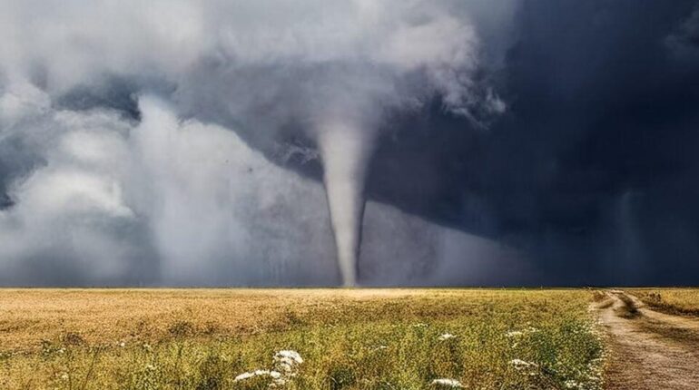 100 000 foyers privés d’électricité : l’alerte tornade qui inquiète ces départements Dégâts Facture d'électricité Météo tempête Tornade Vigilance orange