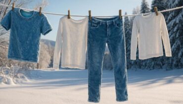 Astuces grand-mère Froid Hiver humidité Séchage du linge Sublimation
