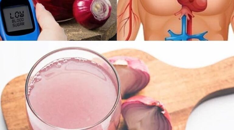 Alimentation saine bienfaits glycémie insuline Oignon rouge Recette naturelle