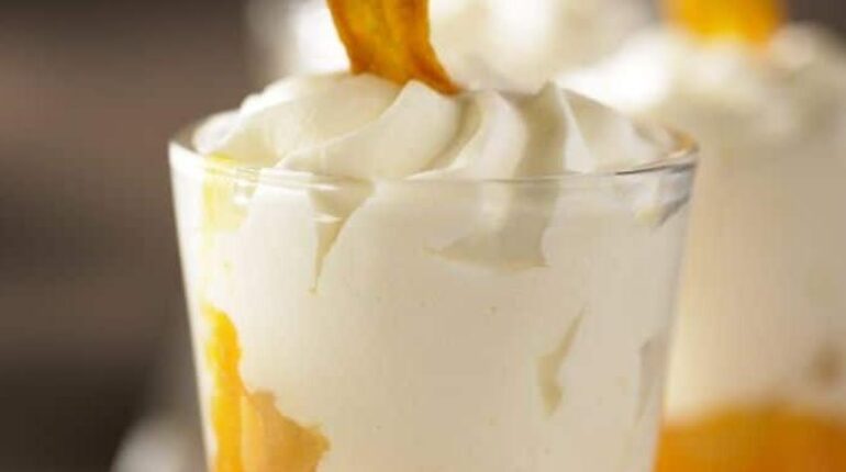 Apéritif Chèvre frais Fanes de carottes Recette facile Sucré-salé Verrines