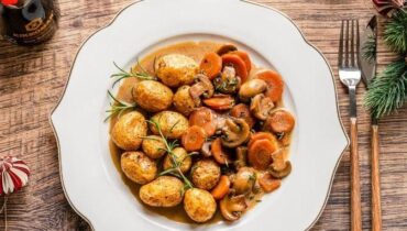 Bière brune champignons Cuisine rapide Plat hivernal Ragoût Recette facile