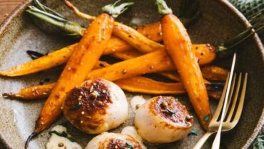 Astuce cuisine Fruits de mer Noix de Saint-Jacques Poêlage Recette d'hiver Tandoori