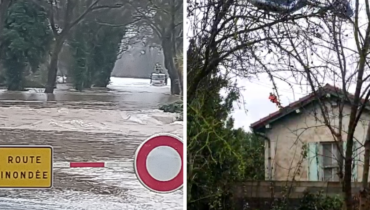 bloquer un camion Conduite dangereuse Hérault Inondations Météo premiers secours Saint-Thibéry