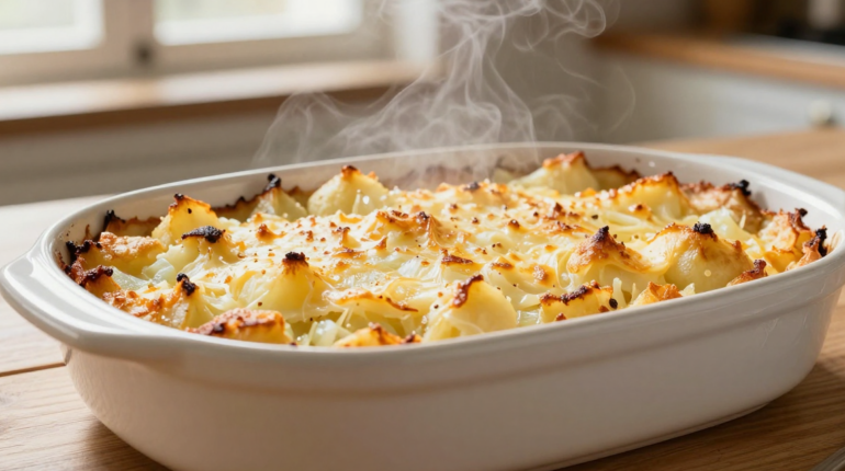 Chou frisé Cuisine familiale Gratin dauphinois Plat d'hiver Pomme de terre Recette facile