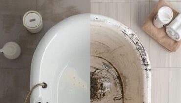 Astuces ménagères Baignoire Entretien maison Gain de temps nettoyage dentaire vinaigre blanc