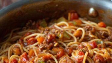 Cuisine facile Mijoteuse Plat réconfortant Recette familiale Spaghetti