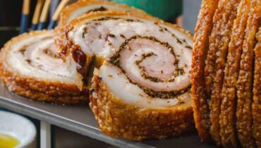 Apéro de Noël Cuisine italienne Porchetta Recette facile Repas de fête Rôti
