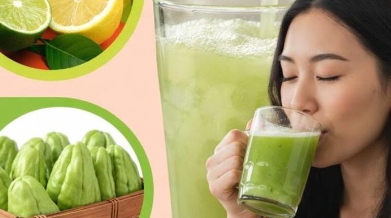 Alimentation saine Bienfaits naturels Chayote Circulation sanguine citron Nutrition enfant Santé articulaire